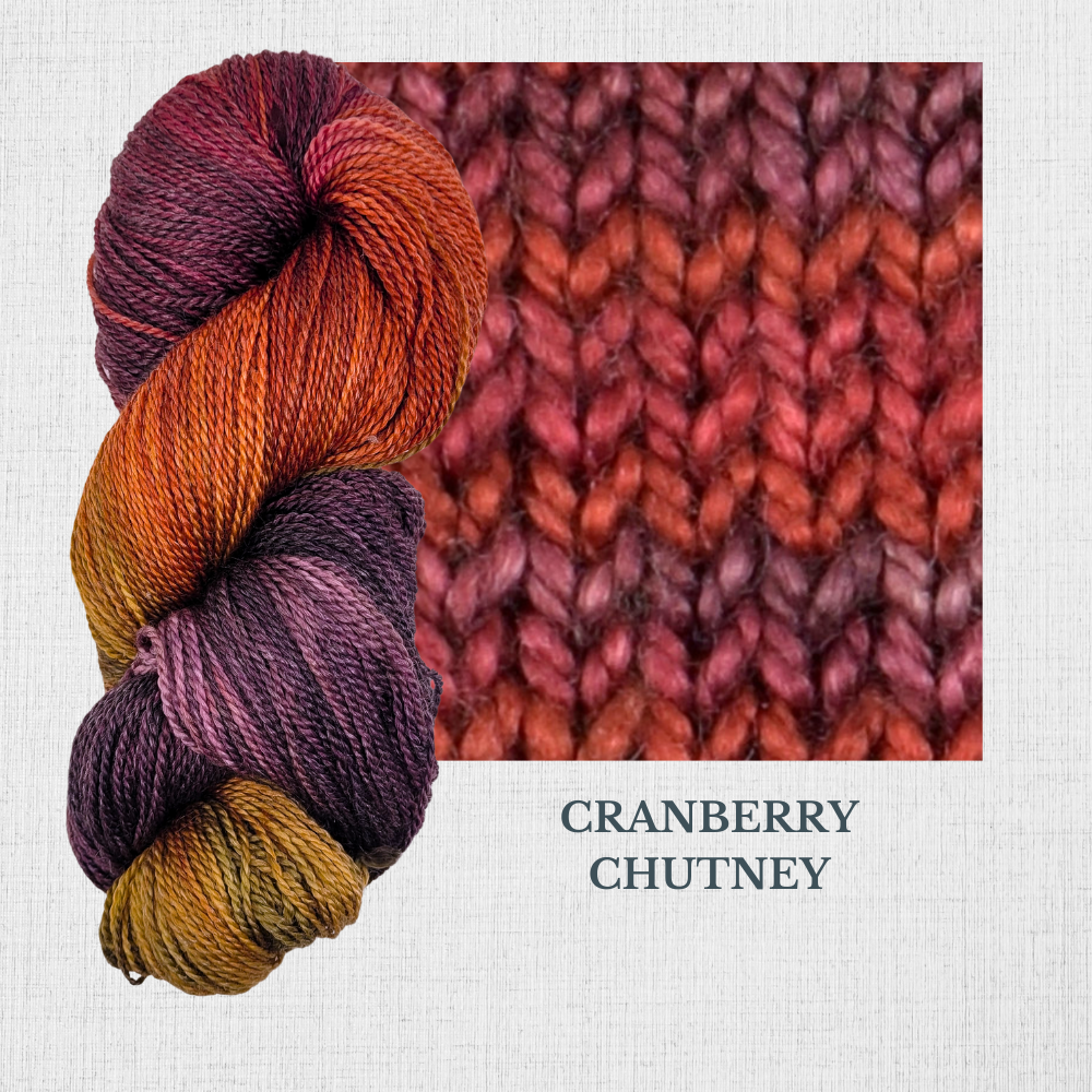 TREE WOOL par Fleece Artist - Laine fingering teinte à la main