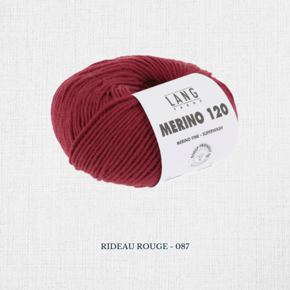 Merino 120 par Lang