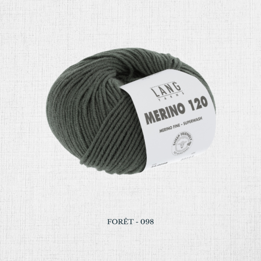 Merino 120 par Lang