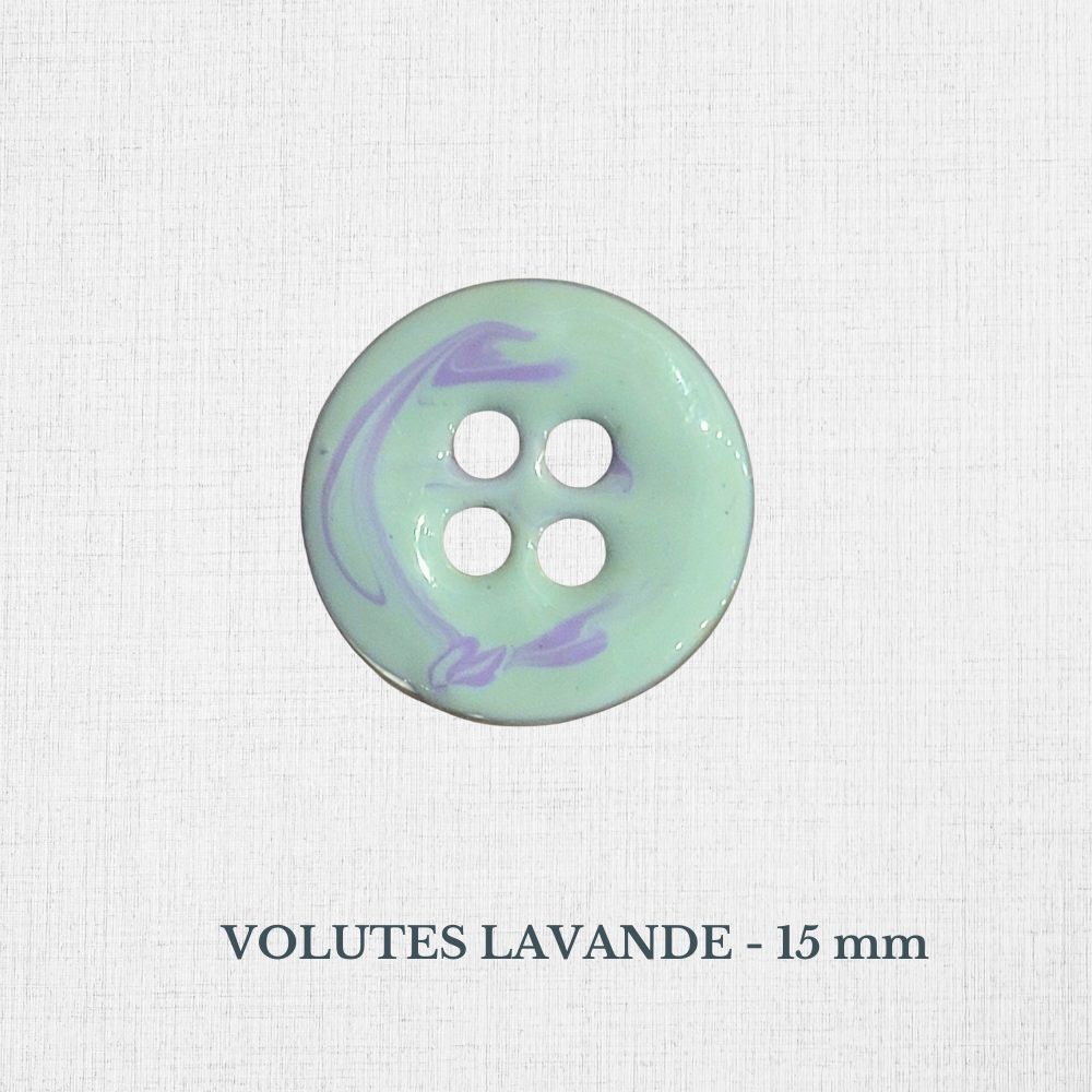 Boutons en nacre - Noir, Gris, Bleu, Vert - 10 à 15 mm