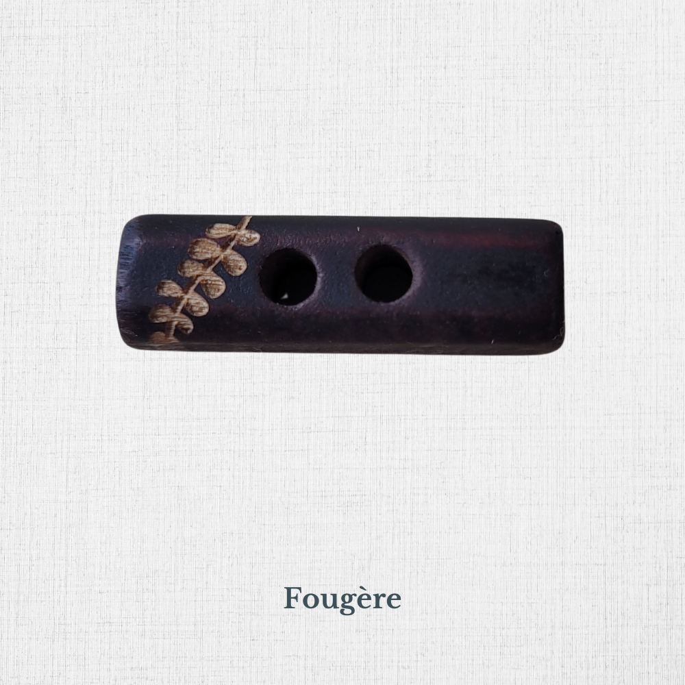 Boutons en bois