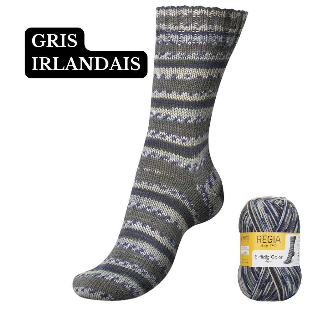 Laine à chaussettes 6-Ply par Regia