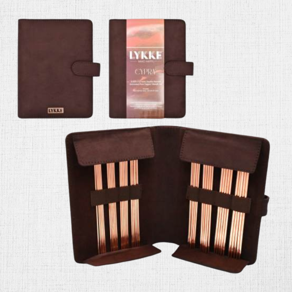 Set d'aiguilles double pointes en cuivre - CYPRA de LYKKE