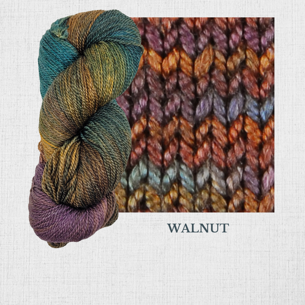 TREE WOOL par Fleece Artist - Laine fingering teinte à la main