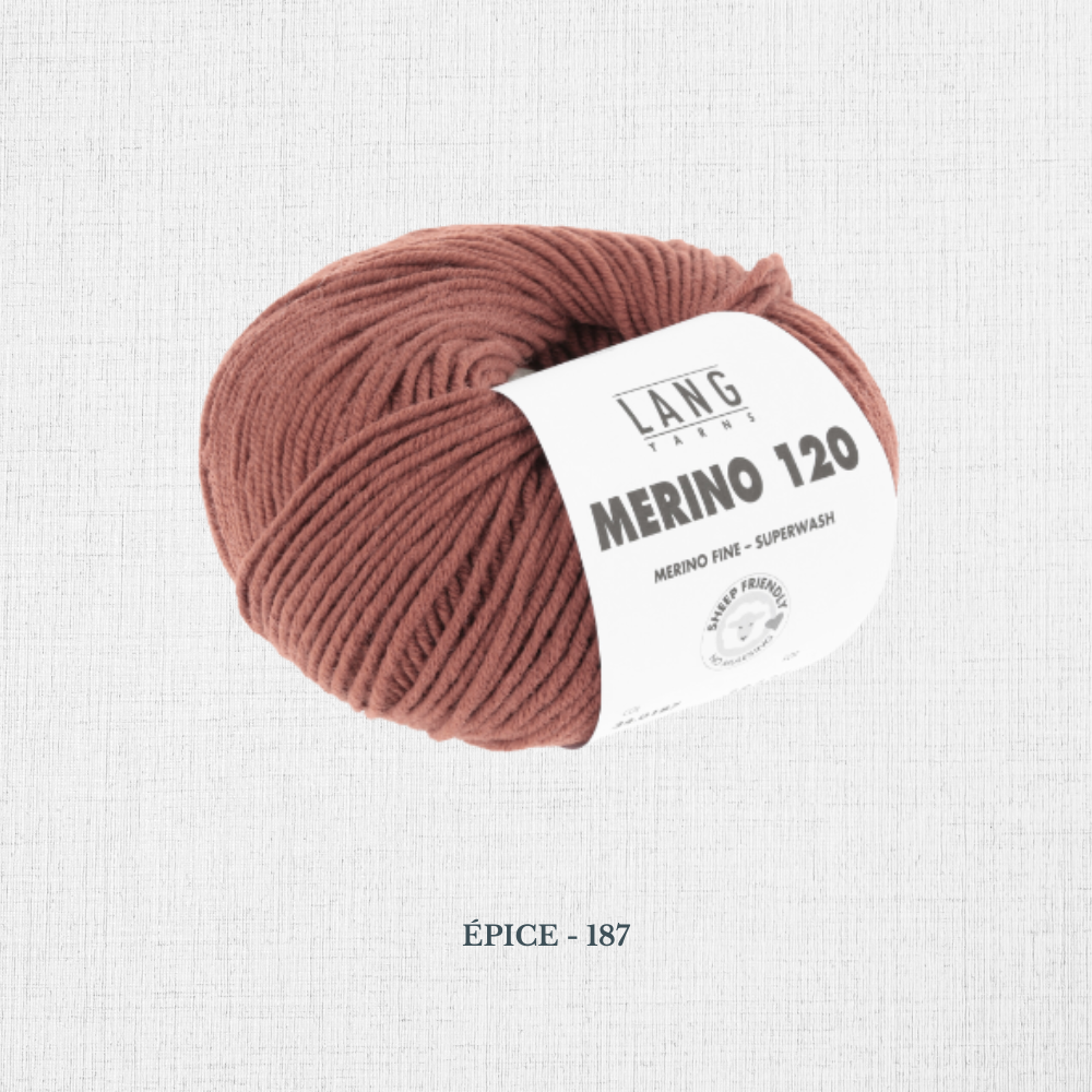 Merino 120 par Lang