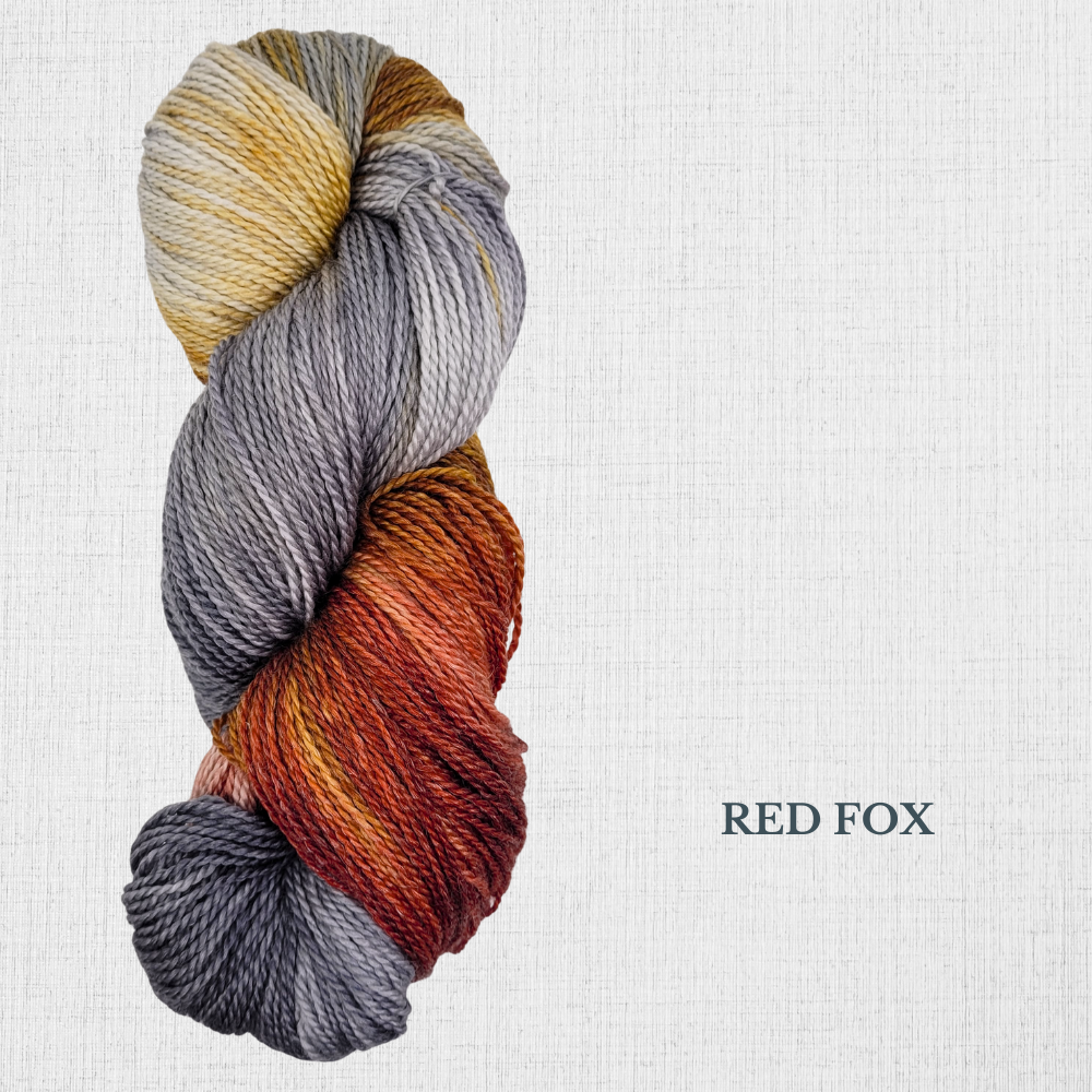 TREE WOOL par Fleece Artist - Laine fingering teinte à la main