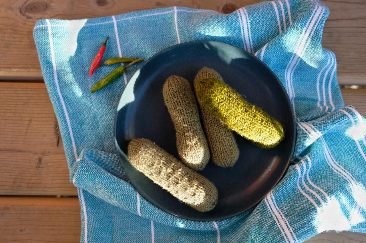 Knit your Garden - Creative pouches and vegetables based on natural world by YUN JEONG