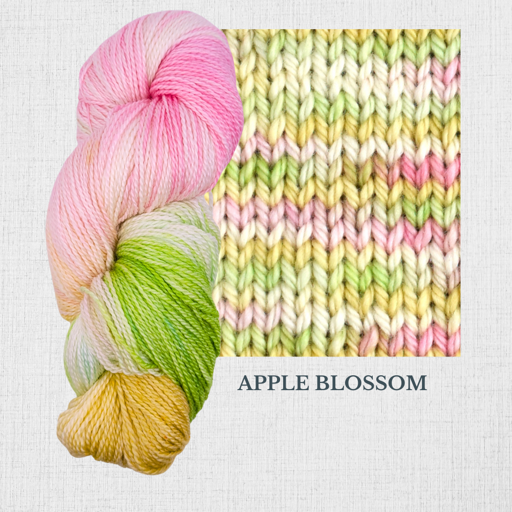 TREE WOOL par Fleece Artist - Laine fingering teinte à la main