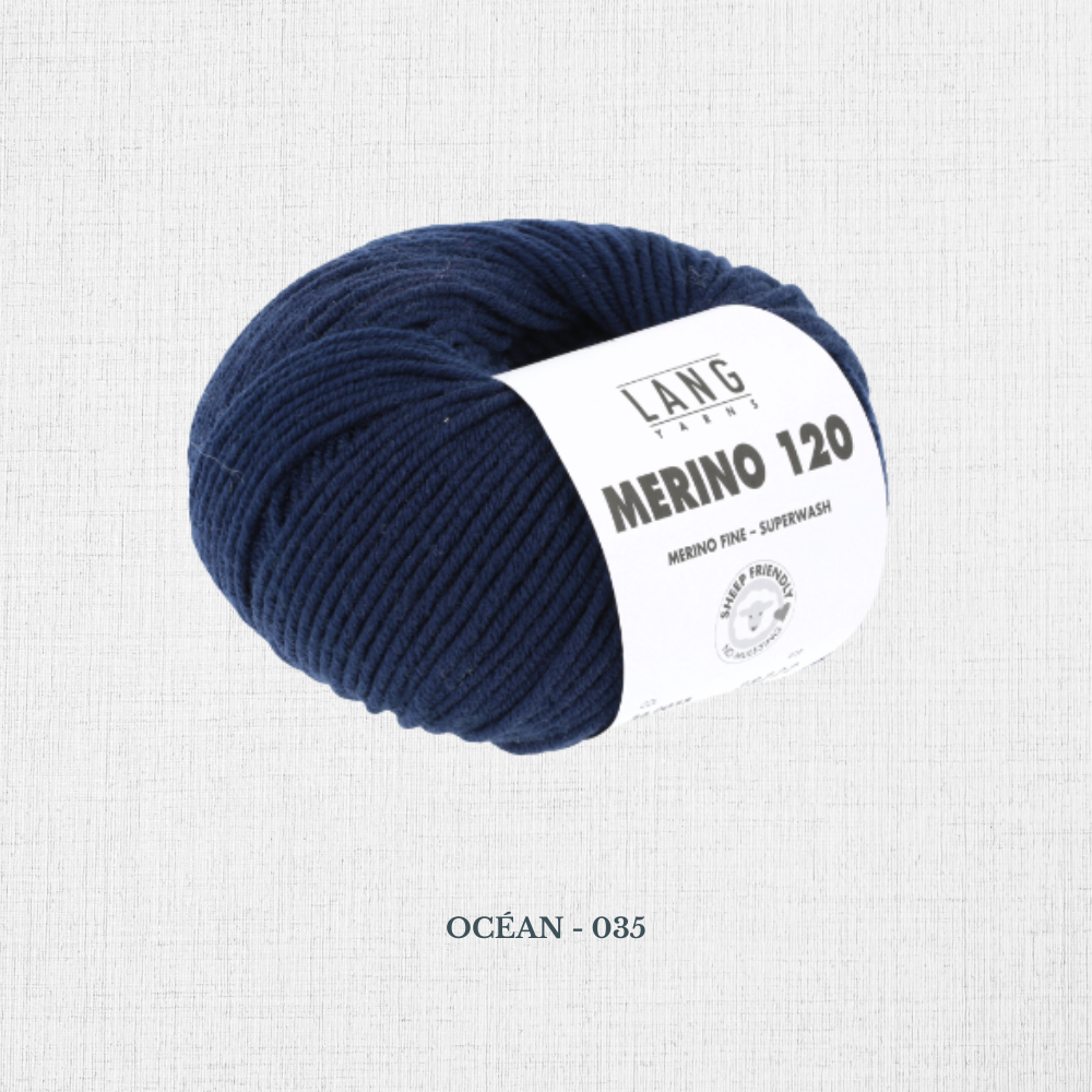 Merino 120 par Lang