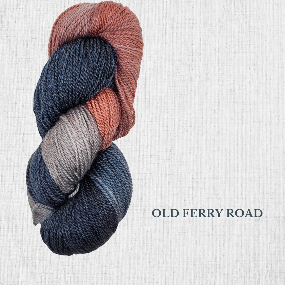 Tree wool by Fleece Artist - Hand Dyed fingering yarn