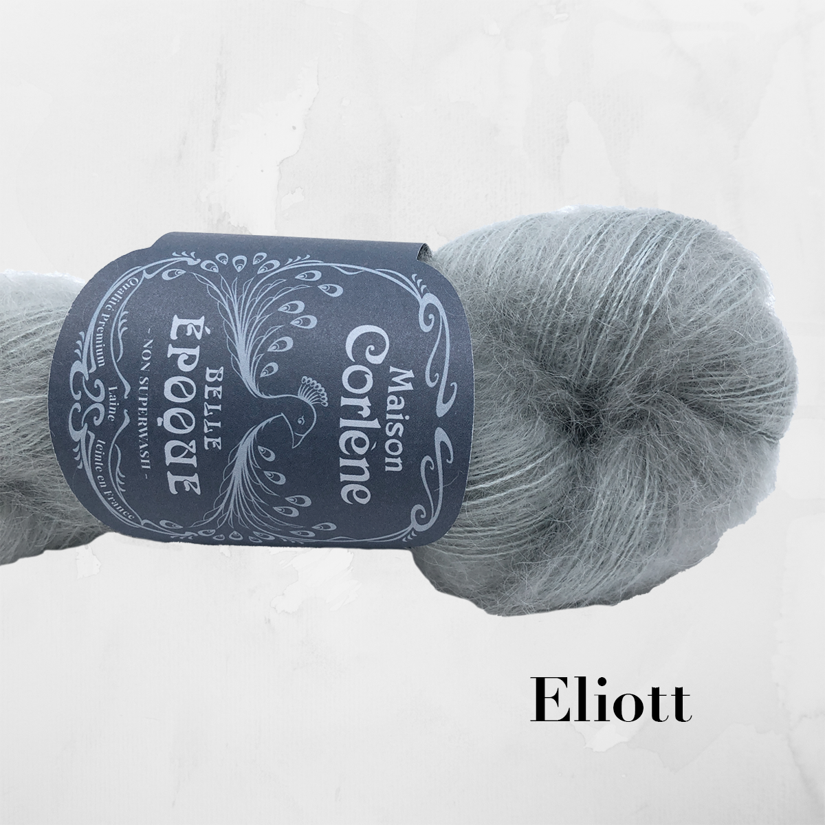 Belle Époque - Kid Mohair et Soie Lace par Maison Corlène