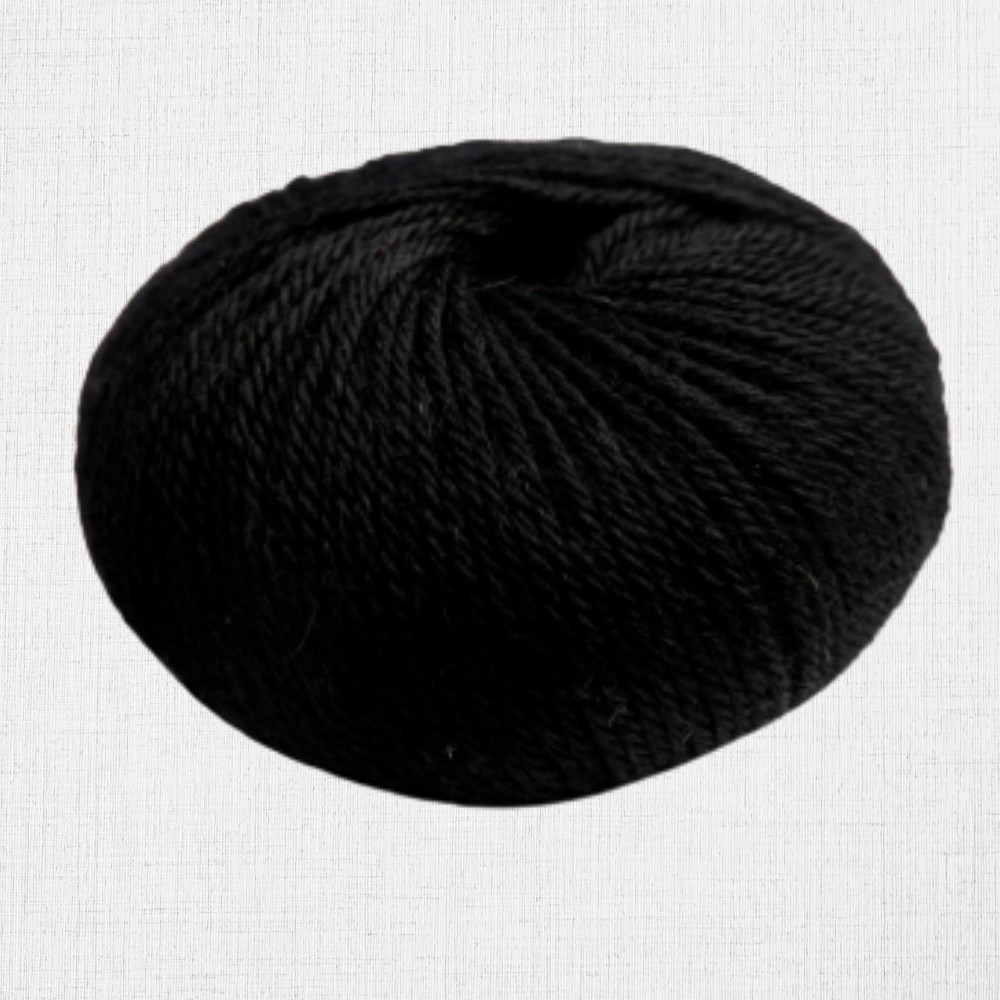 Eco Puna Black - Baby Alpaga Noir par Amano