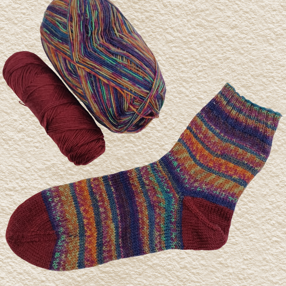 Les DUOS de laine à chaussettes