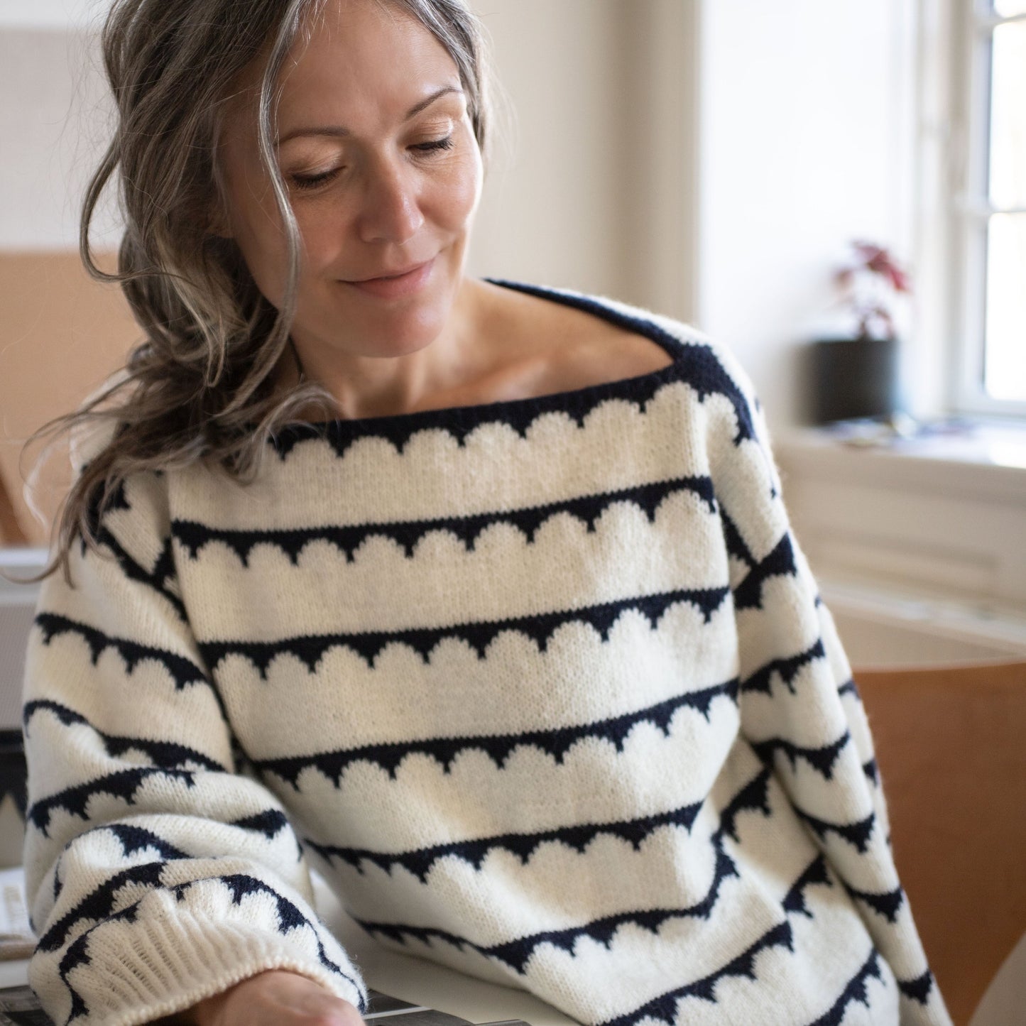 Atelier en ligne " Je tricote mon Robinia Light" ~ Design de Anne Ventzel - Redifféré