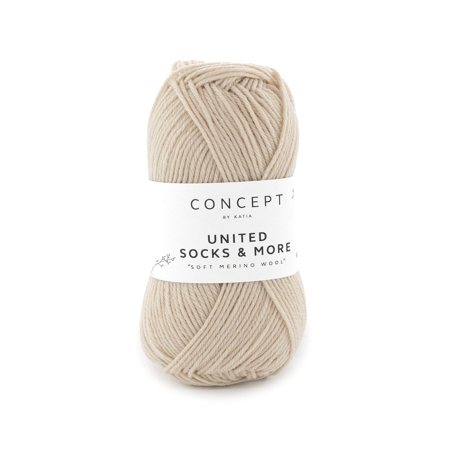 United Socks & More par Katia - fil à chaussettes en 25 gr