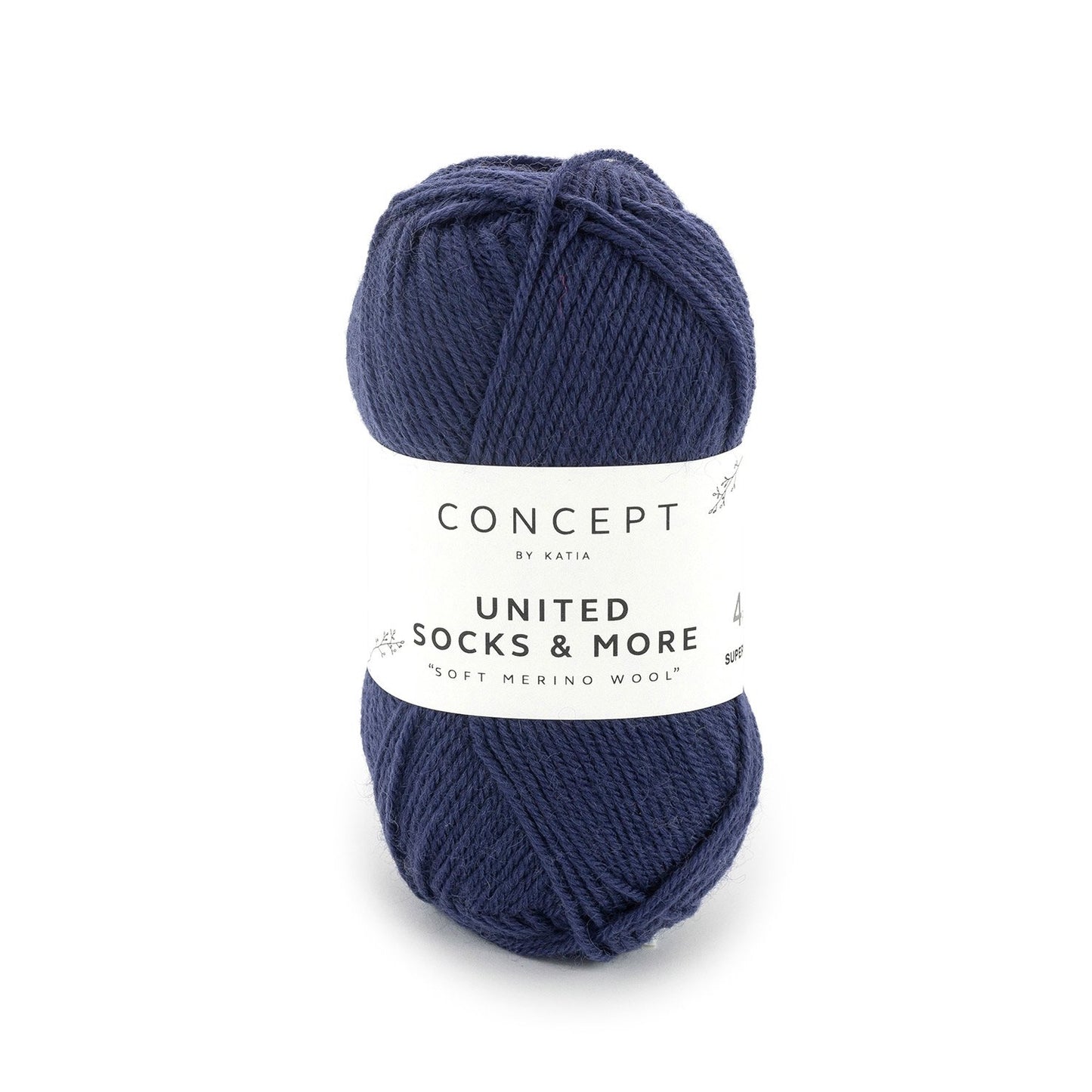 United Socks & More par Katia - fil à chaussettes en 25 gr