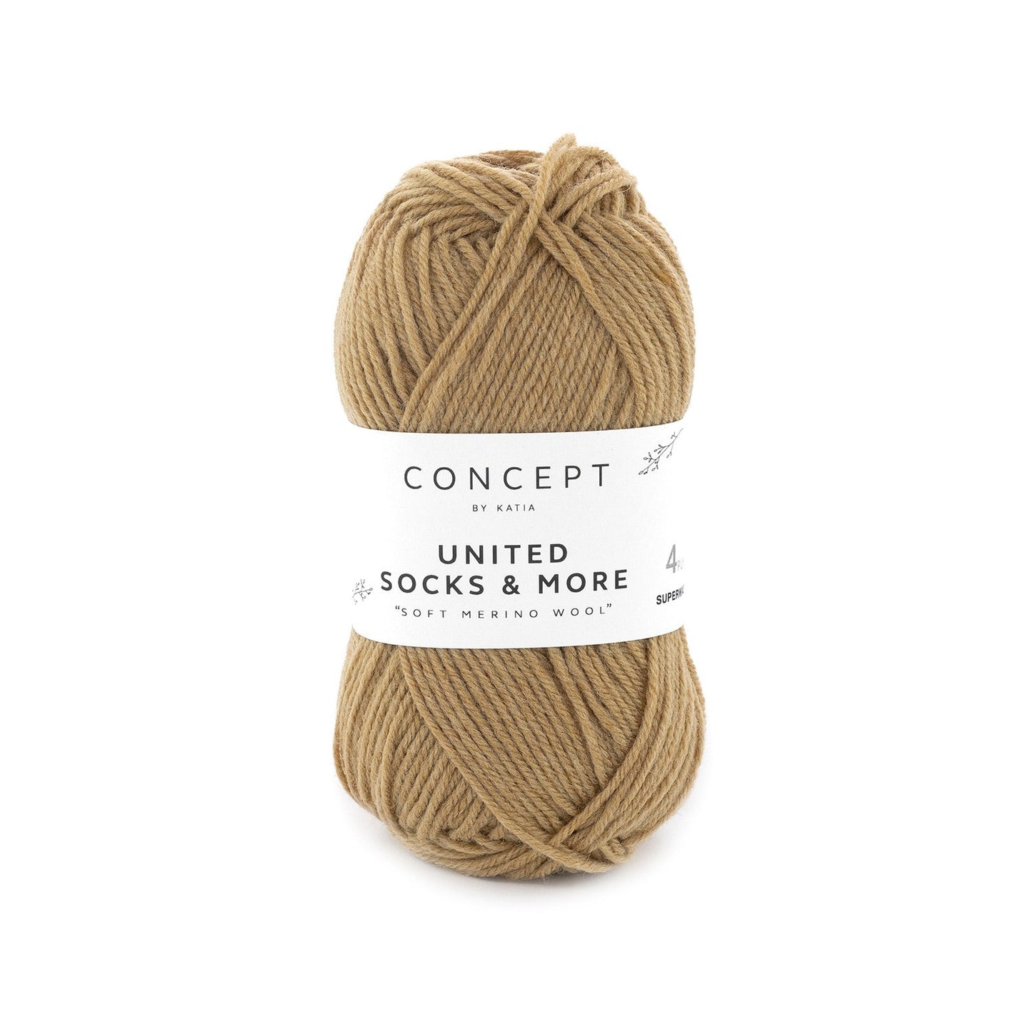 United Socks & More par Katia - fil à chaussettes en 25 gr