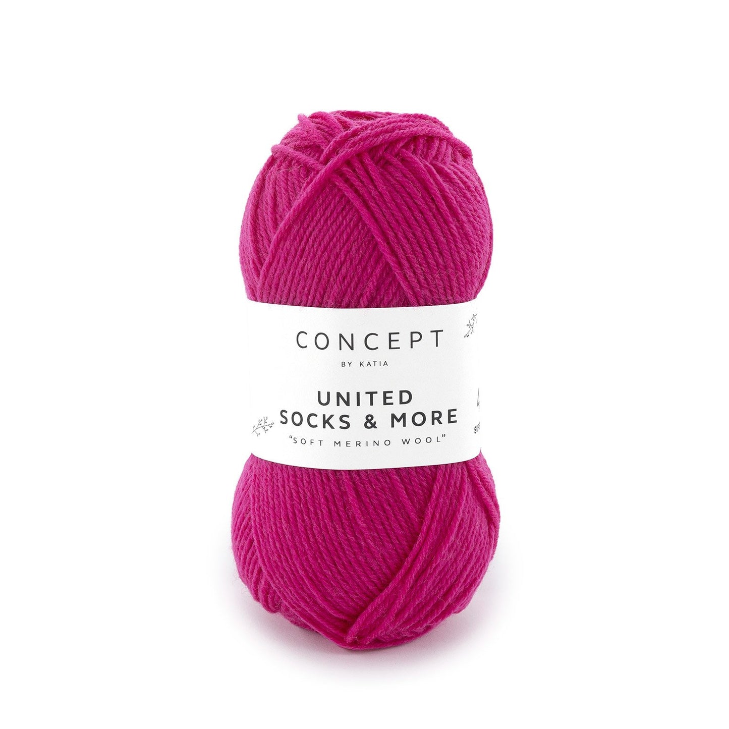 United Socks & More par Katia - fil à chaussettes en 25 gr