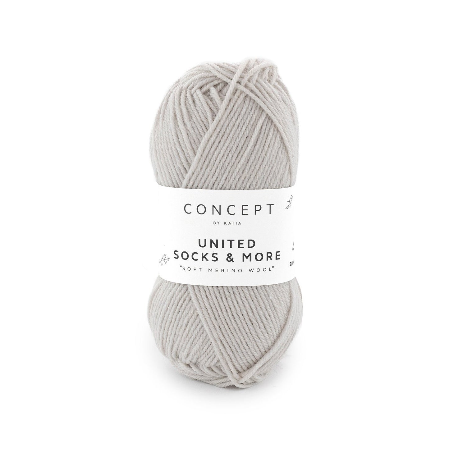 United Socks & More par Katia - fil à chaussettes en 25 gr
