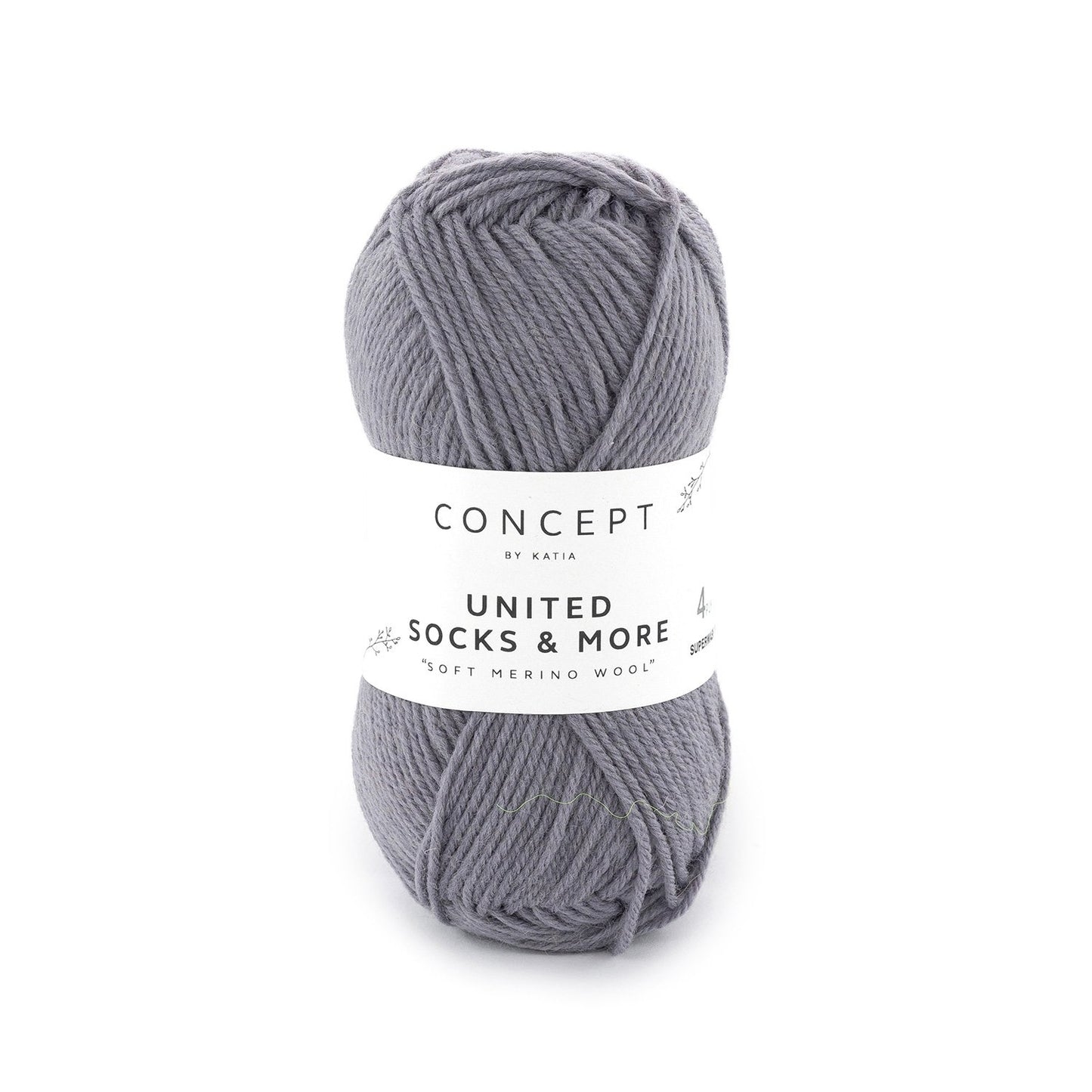 United Socks & More par Katia - fil à chaussettes en 25 gr