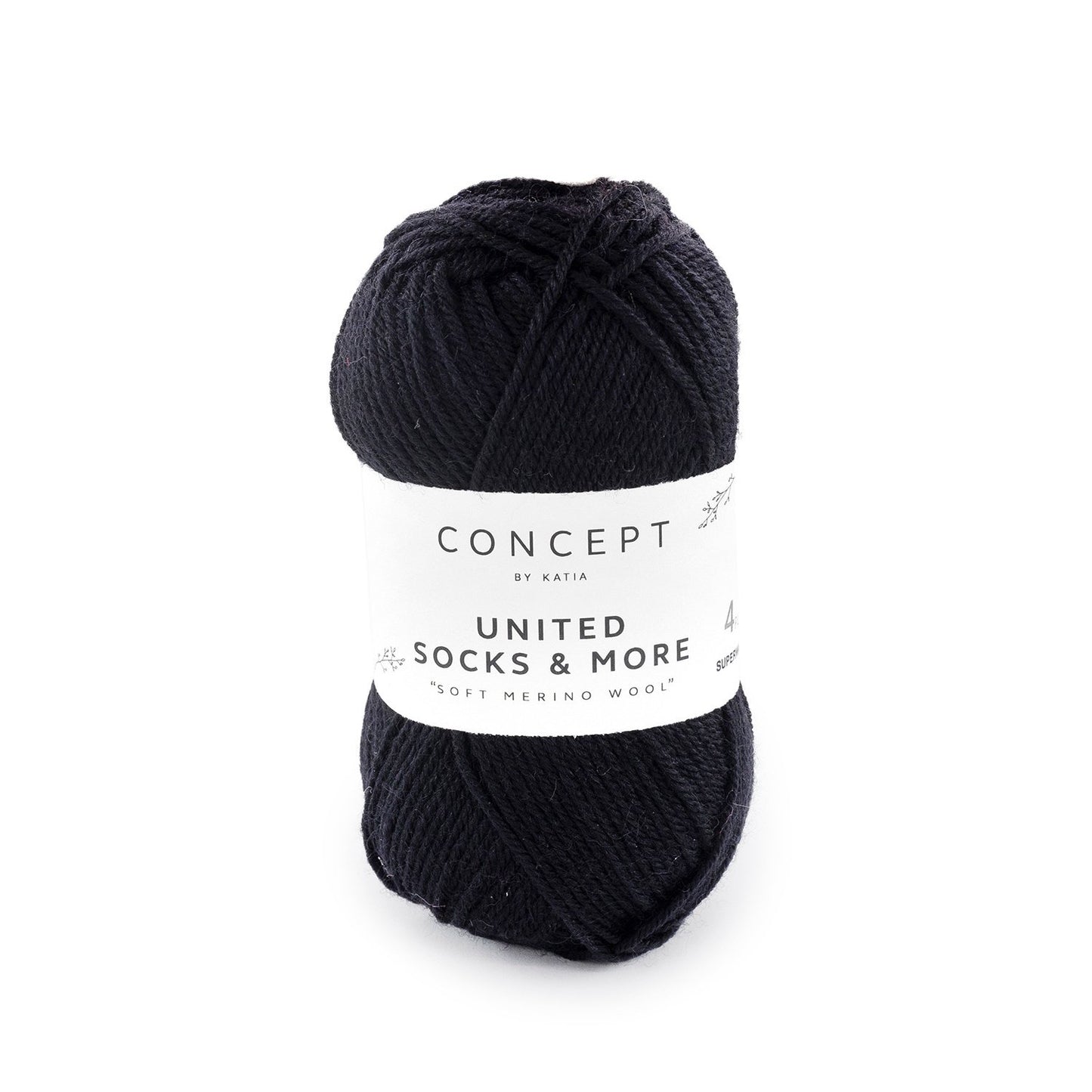 United Socks & More par Katia - fil à chaussettes en 25 gr