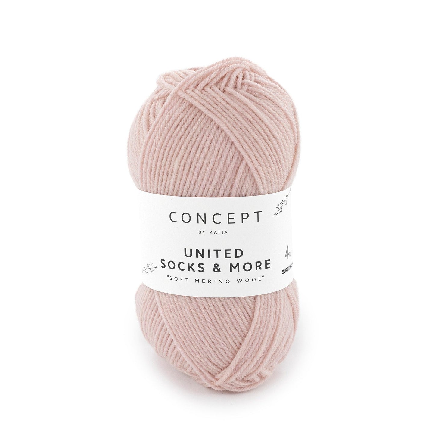 United Socks & More par Katia - fil à chaussettes en 25 gr