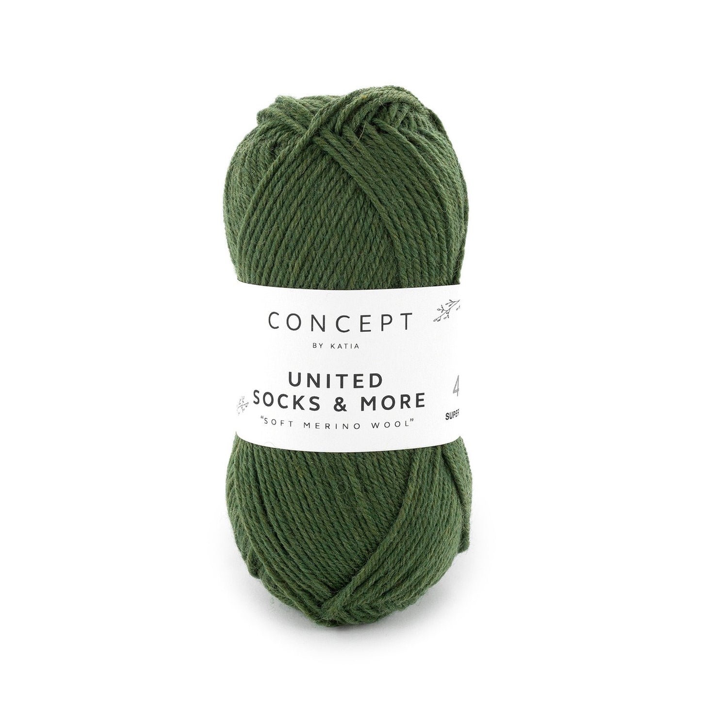 United Socks & More par Katia - fil à chaussettes en 25 gr