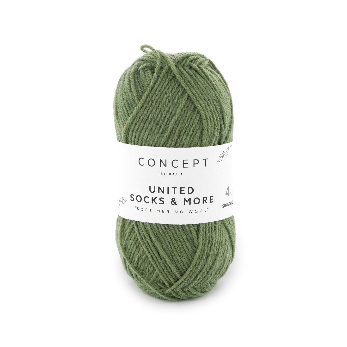 United Socks & More par Katia - fil à chaussettes en 25 gr