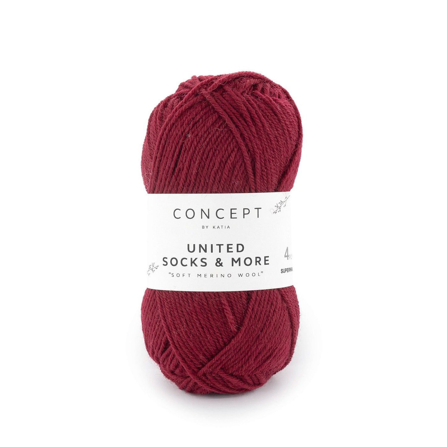 United Socks & More par Katia - fil à chaussettes en 25 gr