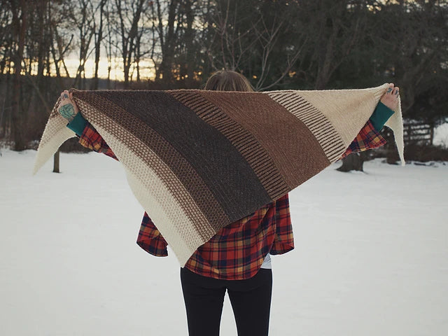 Kit pour le châle RANGE d'Andrea Mowry