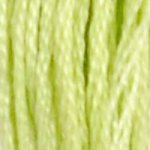 DMC fil de coton à broder (8m) - Verts pâles - DMC Cotton Embroidery Floss (8,7y) - Light Green