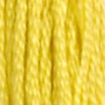 DMC fil de coton à broder (8m) - Jaune - DMC Cotton Embroidery Floss (8,7y)  - Yellow