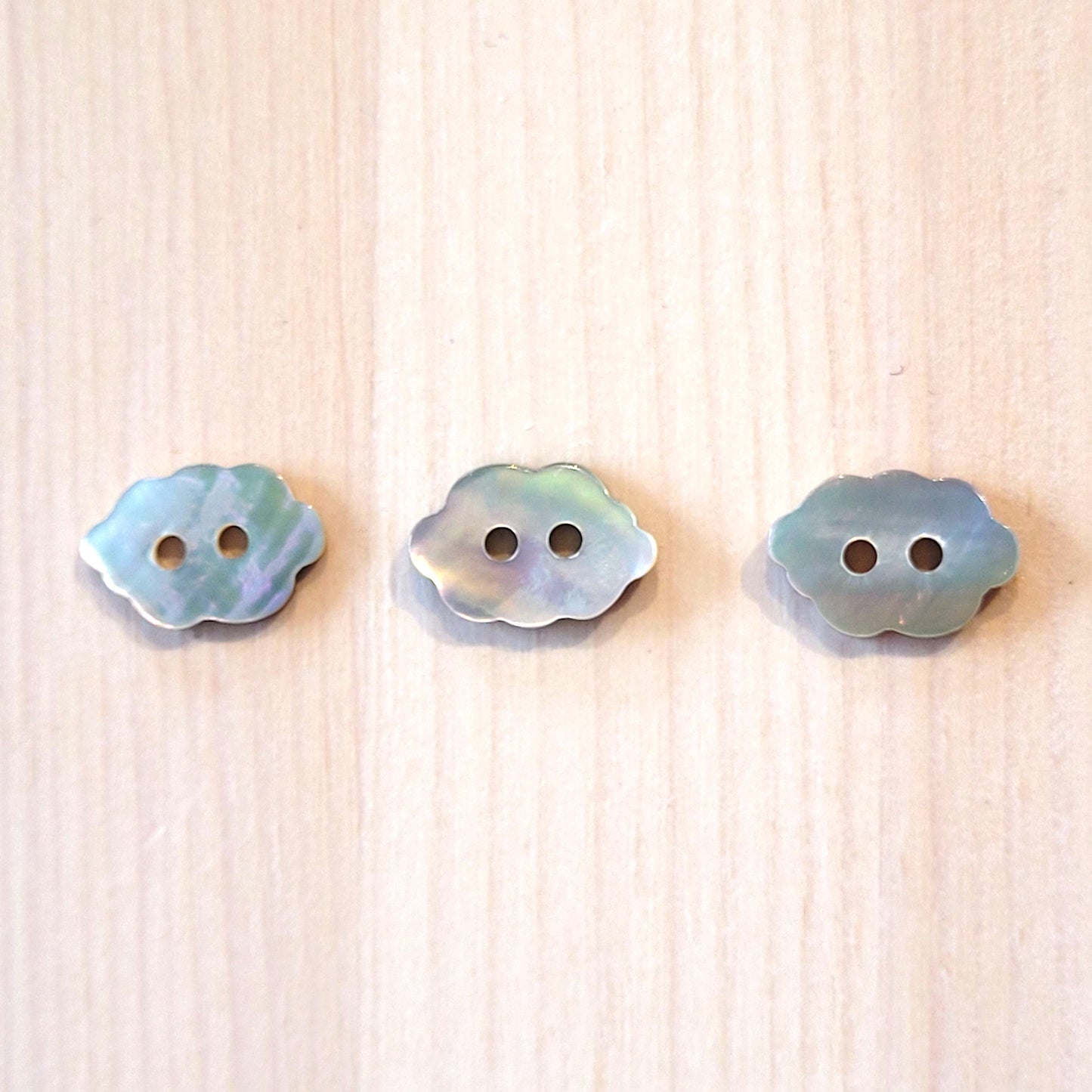 Boutons en nacre - thème CÉLESTE