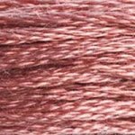 DMC fil de coton à broder (8m) - DMC Cotton Embroidery Floss (8,7y)  - Rose / Terracotta