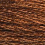 DMC fil de coton à broder (8m) - Marron - DMC Cotton Embroidery Floss (8,7y) - Brown