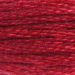DMC fil de coton à broder (8m) - Rouge/Bordeaux - DMC Cotton Embroidery Floss (8,7y)  - Red/Burgundy