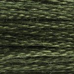 DMC fil de coton à broder (8m) - Verts foncés - DMC Cotton Embroidery Floss (8,7y)  - Dark Green