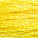 DMC fil de coton à broder (8m) - Jaune - DMC Cotton Embroidery Floss (8,7y)  - Yellow