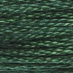 DMC fil de coton à broder (8m) - Verts foncés - DMC Cotton Embroidery Floss (8,7y)  - Dark Green