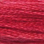 DMC fil de coton à broder (8m) - Rouge/Bordeaux - DMC Cotton Embroidery Floss (8,7y)  - Red/Burgundy