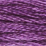 DMC fil de coton à broder (8m) - DMC Cotton Embroidery Floss (8,7y) - Mauve / Violet