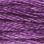 DMC fil de coton à broder (8m) - DMC Cotton Embroidery Floss (8,7y)  - Mauve / Violet