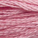 DMC fil de coton à broder (8m) - DMC Cotton Embroidery Floss (8,7y)  - Rose / Terracotta