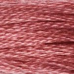 DMC fil de coton à broder (8m) - DMC Cotton Embroidery Floss (8,7y)  - Rose / Terracotta