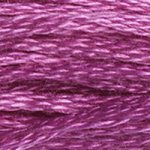 DMC fil de coton à broder (8m) - DMC Cotton Embroidery Floss (8,7y) - Mauve / Violet