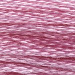 DMC fil de coton à broder (8m) - DMC Cotton Embroidery Floss (8,7y)  - Rose / Terracotta