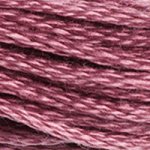 DMC fil de coton à broder (8m) - DMC Cotton Embroidery Floss (8,7y)  - Rose / Terracotta