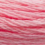 DMC fil de coton à broder (8m) - DMC Cotton Embroidery Floss (8,7y)  - Rose / Terracotta