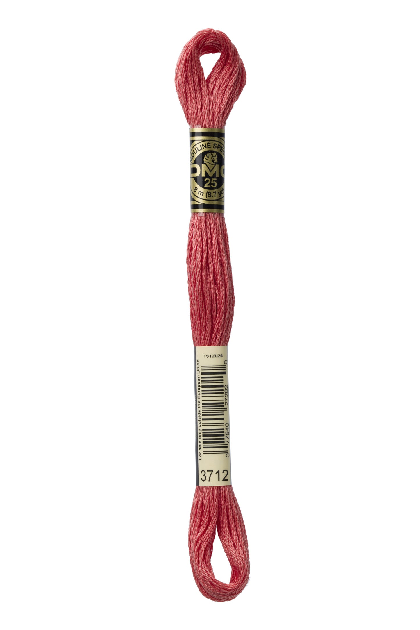 DMC fil de coton à broder (8m) - DMC Cotton Embroidery Floss (8,7y)  - Rose / Terracotta