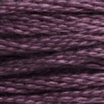DMC fil de coton à broder (8m) - DMC Cotton Embroidery Floss (8,7y) - Mauve / Violet